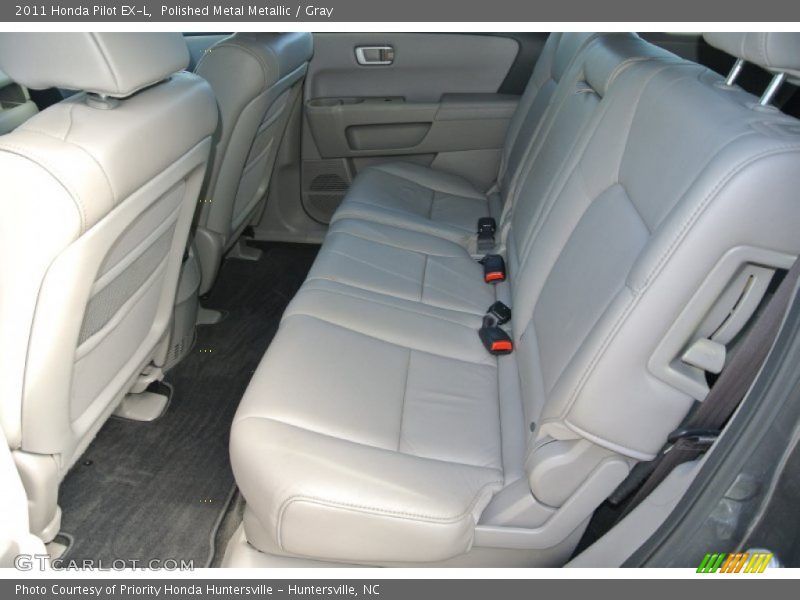 Polished Metal Metallic / Gray 2011 Honda Pilot EX-L