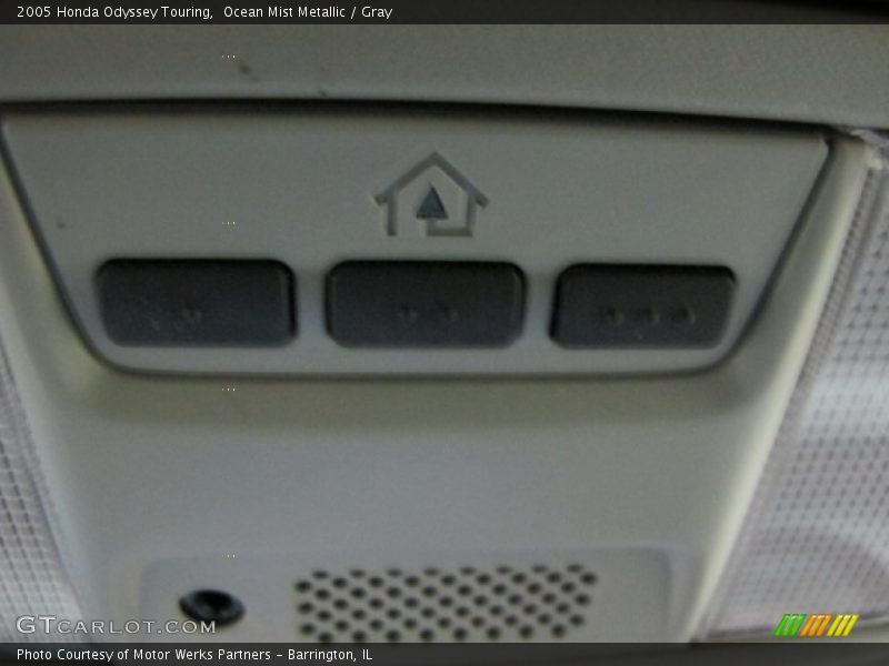 Ocean Mist Metallic / Gray 2005 Honda Odyssey Touring