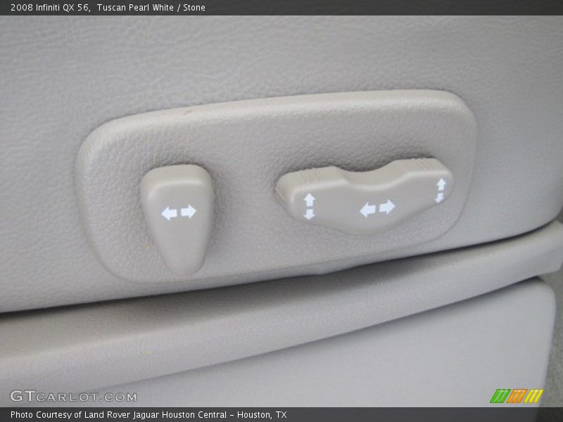 Tuscan Pearl White / Stone 2008 Infiniti QX 56