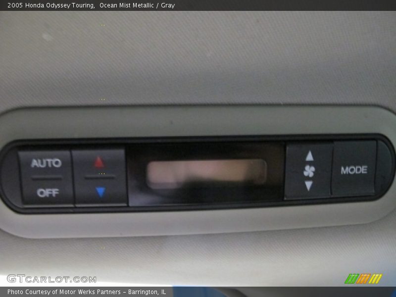 Ocean Mist Metallic / Gray 2005 Honda Odyssey Touring