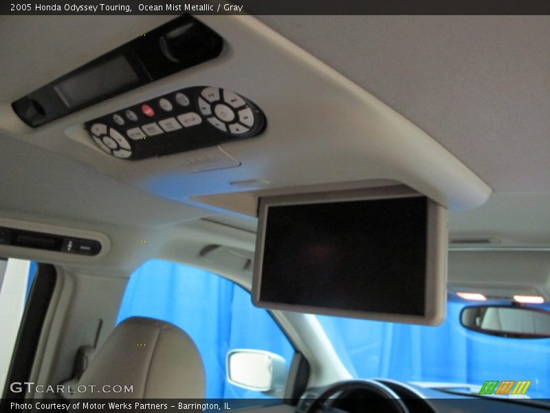 Ocean Mist Metallic / Gray 2005 Honda Odyssey Touring
