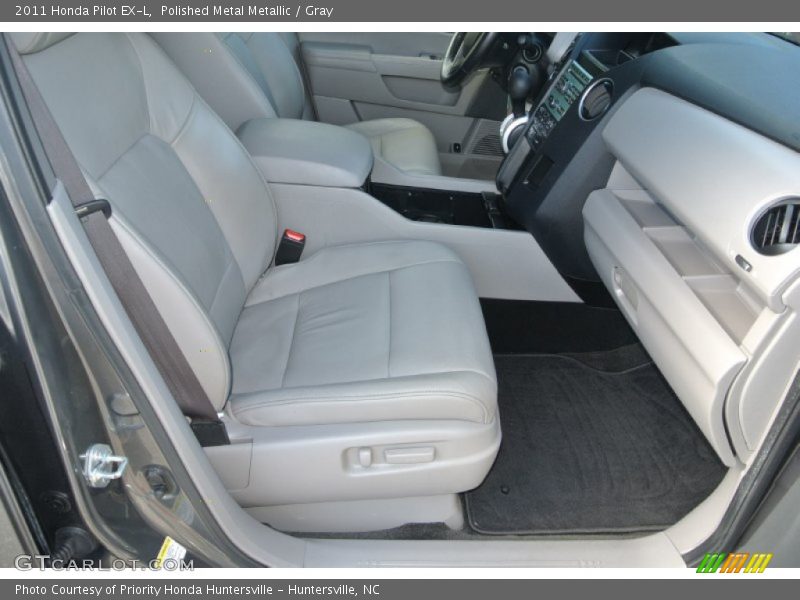 Polished Metal Metallic / Gray 2011 Honda Pilot EX-L