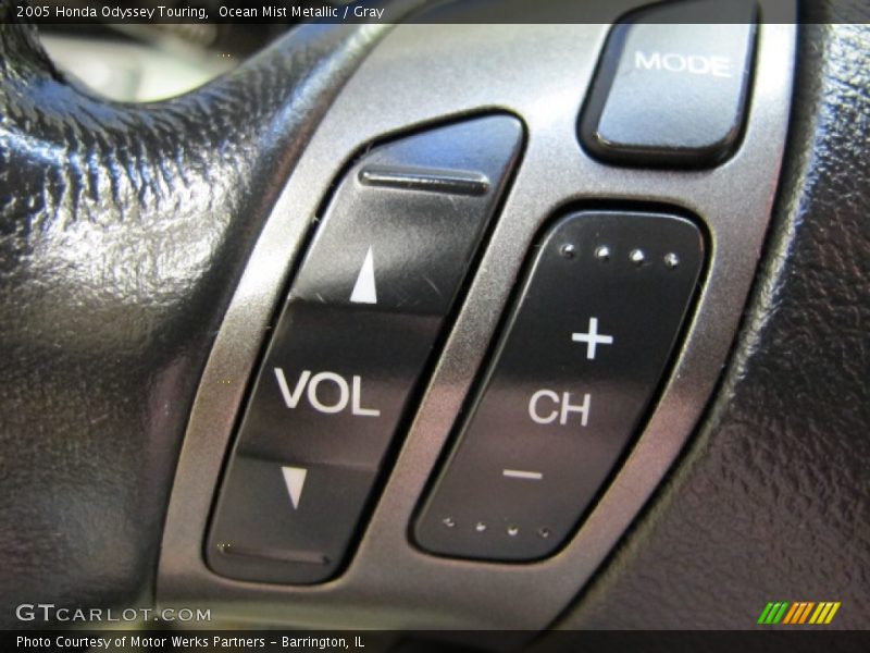 Ocean Mist Metallic / Gray 2005 Honda Odyssey Touring