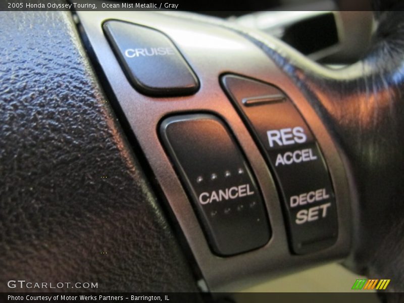 Ocean Mist Metallic / Gray 2005 Honda Odyssey Touring