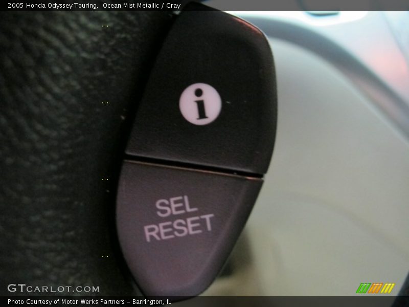 Ocean Mist Metallic / Gray 2005 Honda Odyssey Touring