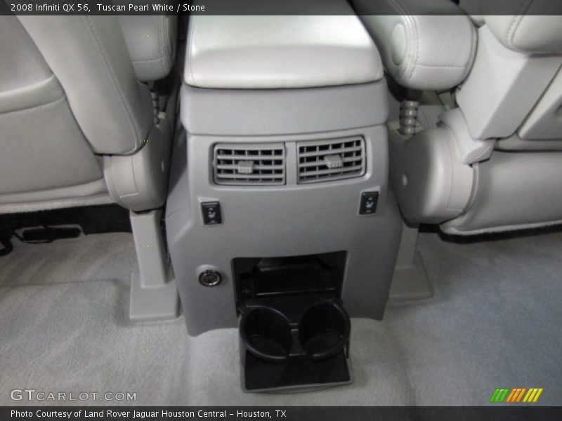 Tuscan Pearl White / Stone 2008 Infiniti QX 56