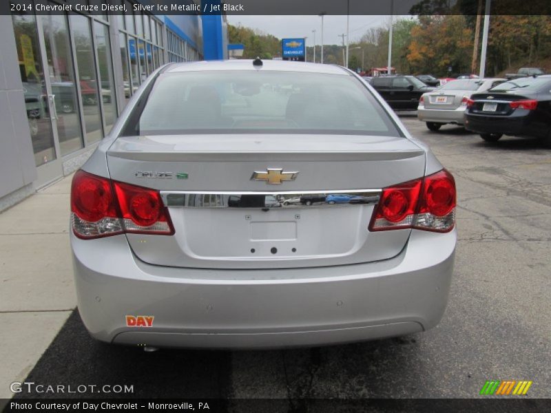 Silver Ice Metallic / Jet Black 2014 Chevrolet Cruze Diesel