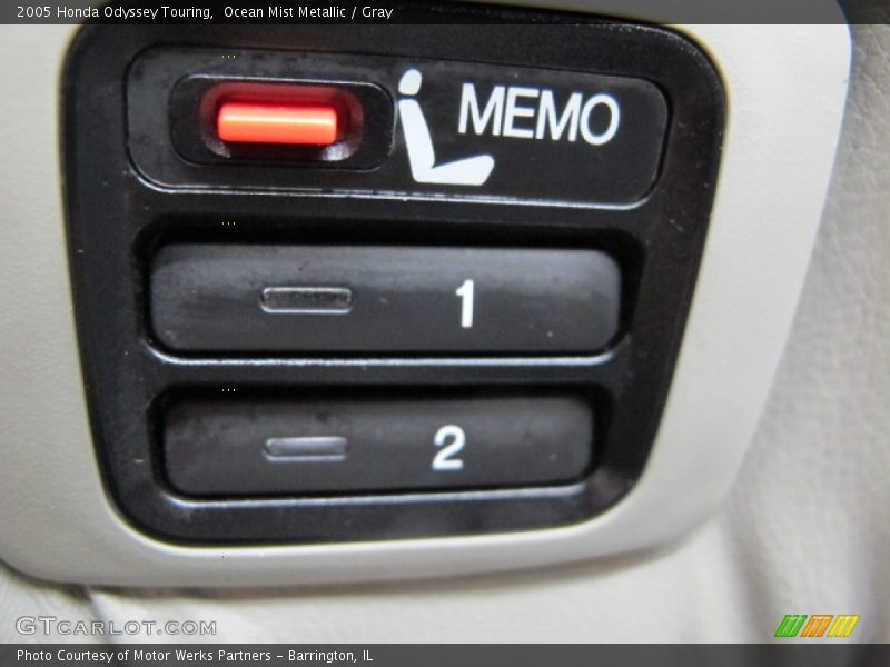 Ocean Mist Metallic / Gray 2005 Honda Odyssey Touring