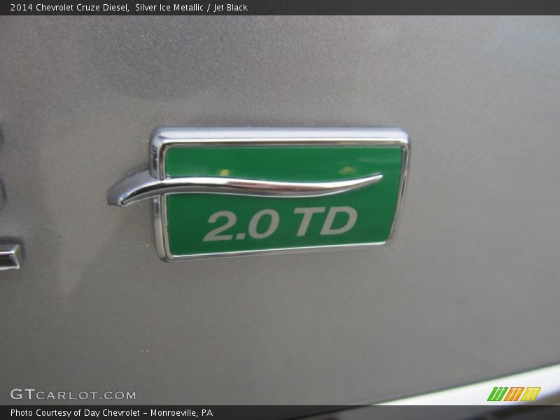 Silver Ice Metallic / Jet Black 2014 Chevrolet Cruze Diesel