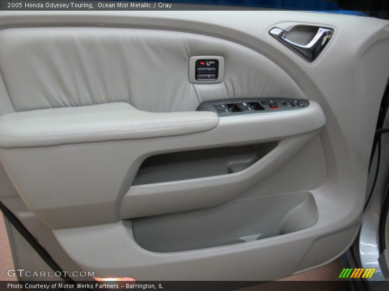 Ocean Mist Metallic / Gray 2005 Honda Odyssey Touring