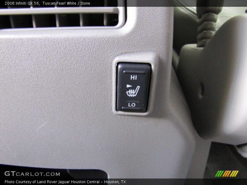 Tuscan Pearl White / Stone 2008 Infiniti QX 56