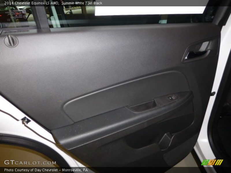 Summit White / Jet Black 2014 Chevrolet Equinox LS AWD