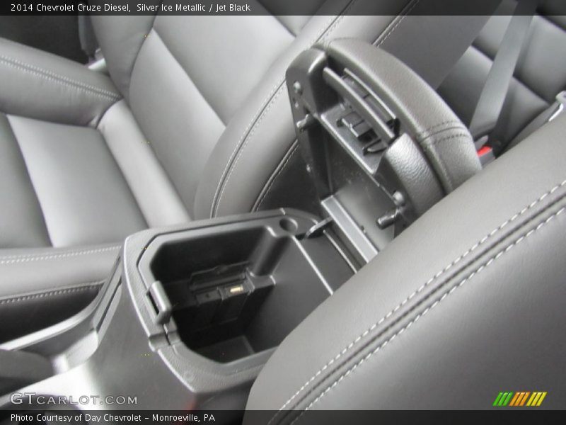 Silver Ice Metallic / Jet Black 2014 Chevrolet Cruze Diesel
