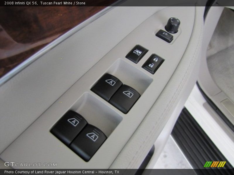 Tuscan Pearl White / Stone 2008 Infiniti QX 56