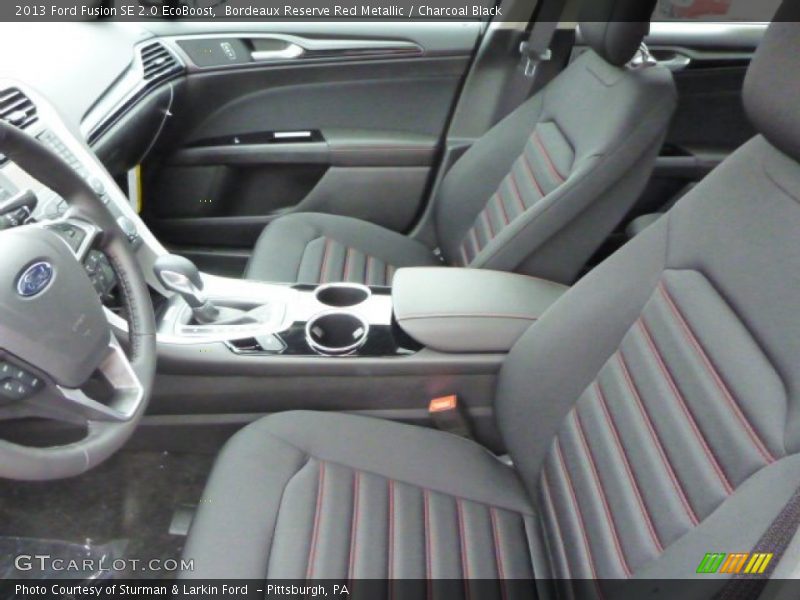 Bordeaux Reserve Red Metallic / Charcoal Black 2013 Ford Fusion SE 2.0 EcoBoost