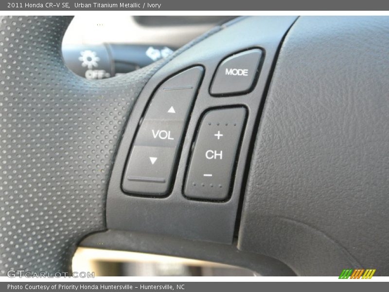 Urban Titanium Metallic / Ivory 2011 Honda CR-V SE