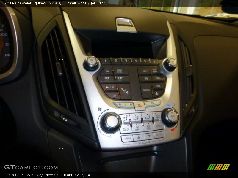 Summit White / Jet Black 2014 Chevrolet Equinox LS AWD