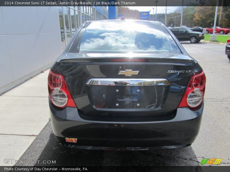 Ashen Gray Metallic / Jet Black/Dark Titanium 2014 Chevrolet Sonic LT Sedan