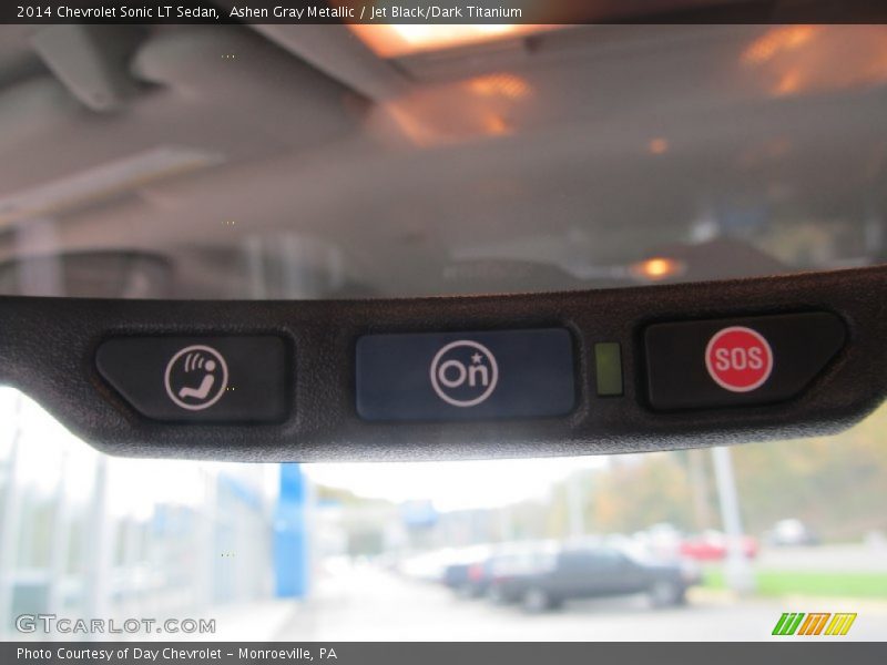 Ashen Gray Metallic / Jet Black/Dark Titanium 2014 Chevrolet Sonic LT Sedan