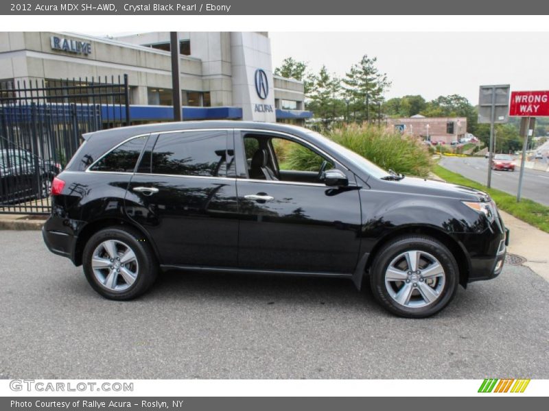 Crystal Black Pearl / Ebony 2012 Acura MDX SH-AWD