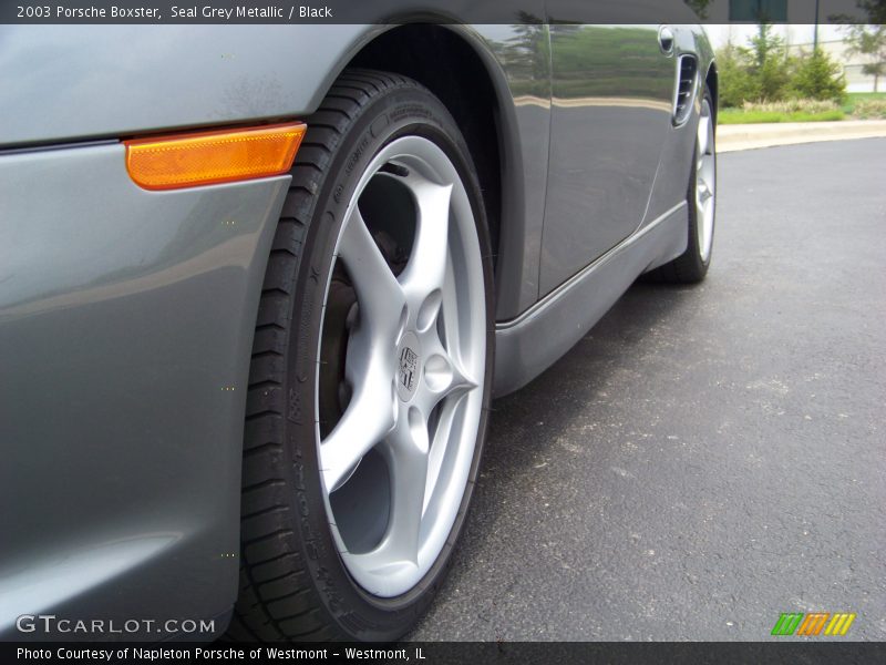 Seal Grey Metallic / Black 2003 Porsche Boxster