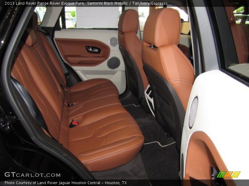 Rear Seat of 2013 Range Rover Evoque Pure