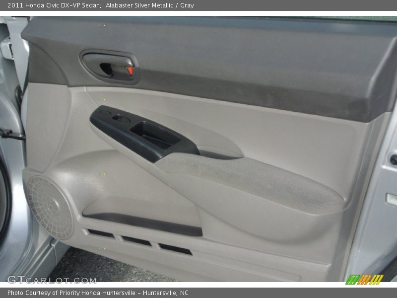 Alabaster Silver Metallic / Gray 2011 Honda Civic DX-VP Sedan