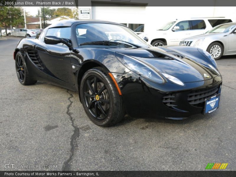 Phantom Black / Black 2006 Lotus Elise