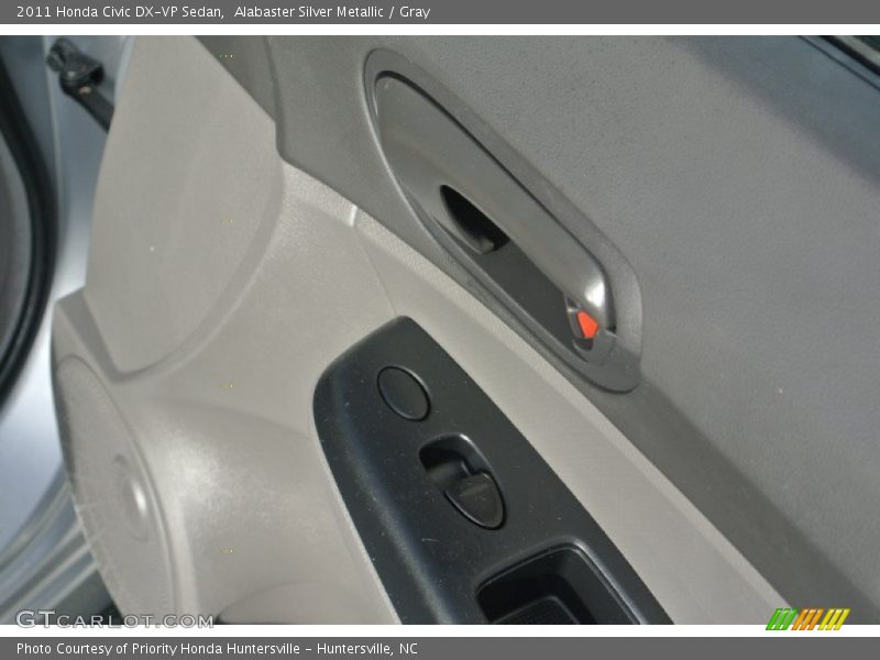 Alabaster Silver Metallic / Gray 2011 Honda Civic DX-VP Sedan