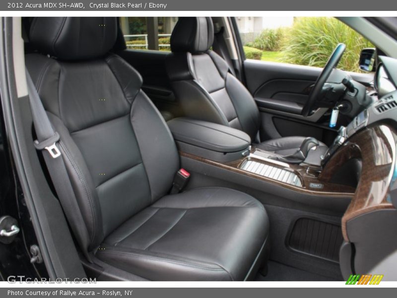 Crystal Black Pearl / Ebony 2012 Acura MDX SH-AWD