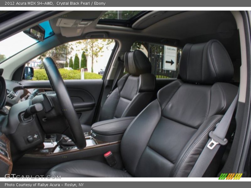 Crystal Black Pearl / Ebony 2012 Acura MDX SH-AWD