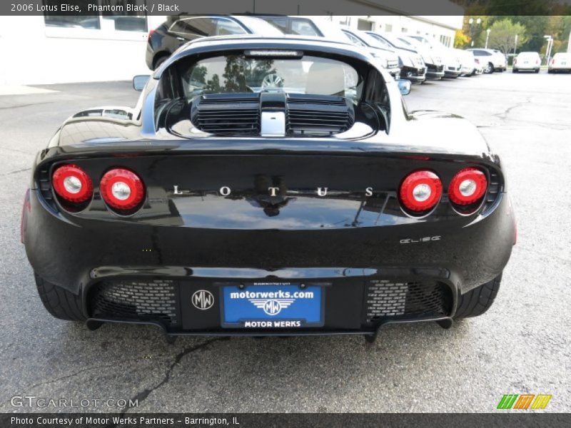 Phantom Black / Black 2006 Lotus Elise