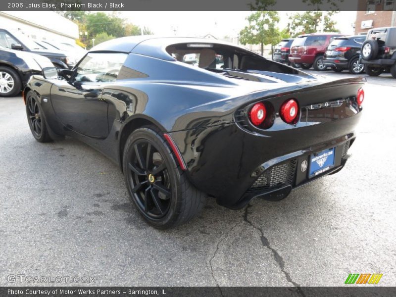 Phantom Black / Black 2006 Lotus Elise