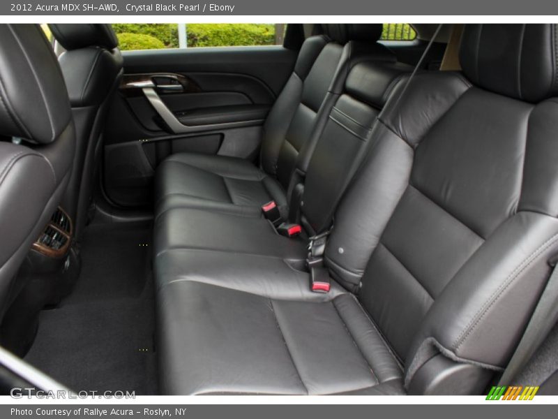 Crystal Black Pearl / Ebony 2012 Acura MDX SH-AWD