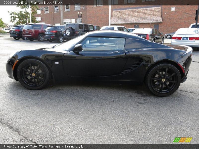 Phantom Black / Black 2006 Lotus Elise