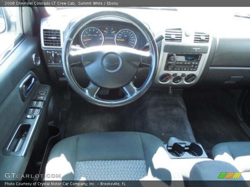 Summit White / Ebony 2008 Chevrolet Colorado LT Crew Cab