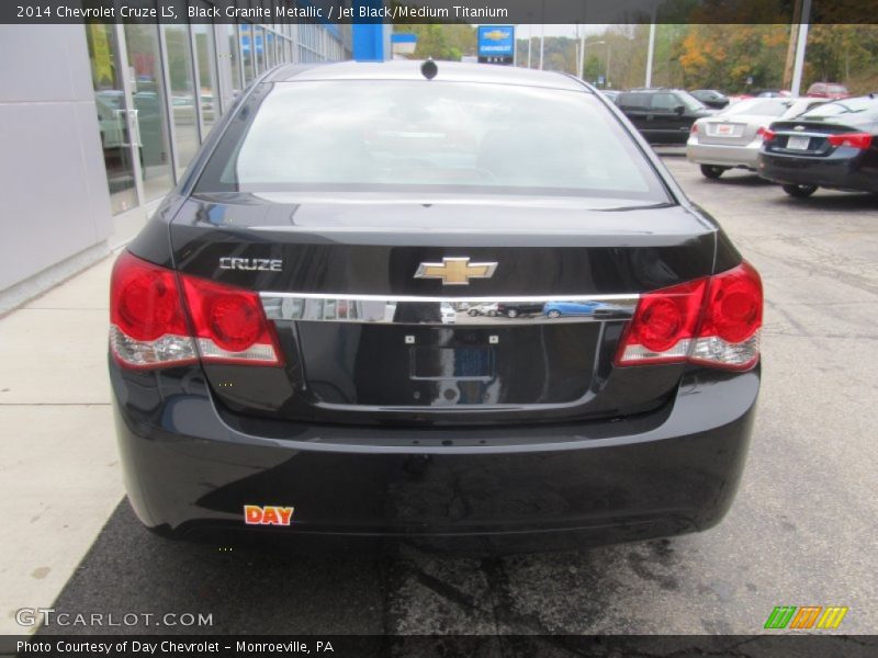 Black Granite Metallic / Jet Black/Medium Titanium 2014 Chevrolet Cruze LS