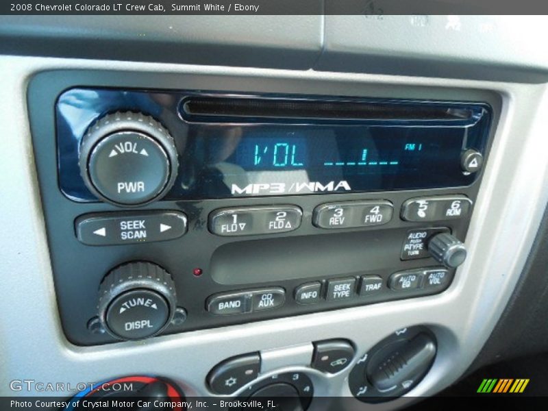 Summit White / Ebony 2008 Chevrolet Colorado LT Crew Cab