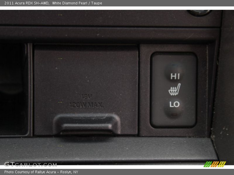 White Diamond Pearl / Taupe 2011 Acura RDX SH-AWD