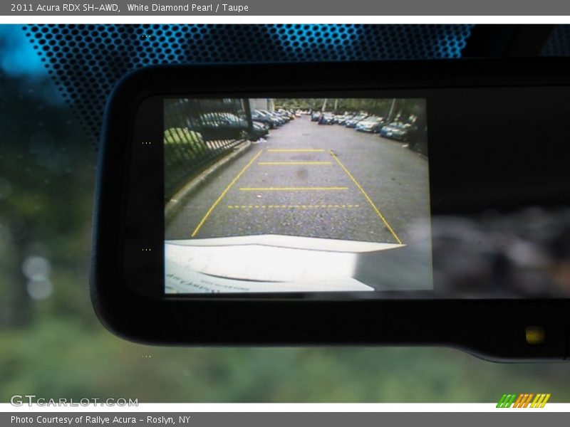White Diamond Pearl / Taupe 2011 Acura RDX SH-AWD
