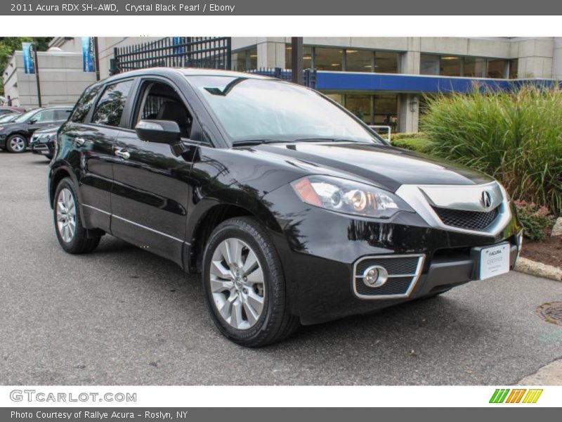 Crystal Black Pearl / Ebony 2011 Acura RDX SH-AWD