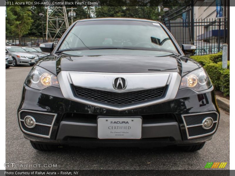 Crystal Black Pearl / Ebony 2011 Acura RDX SH-AWD