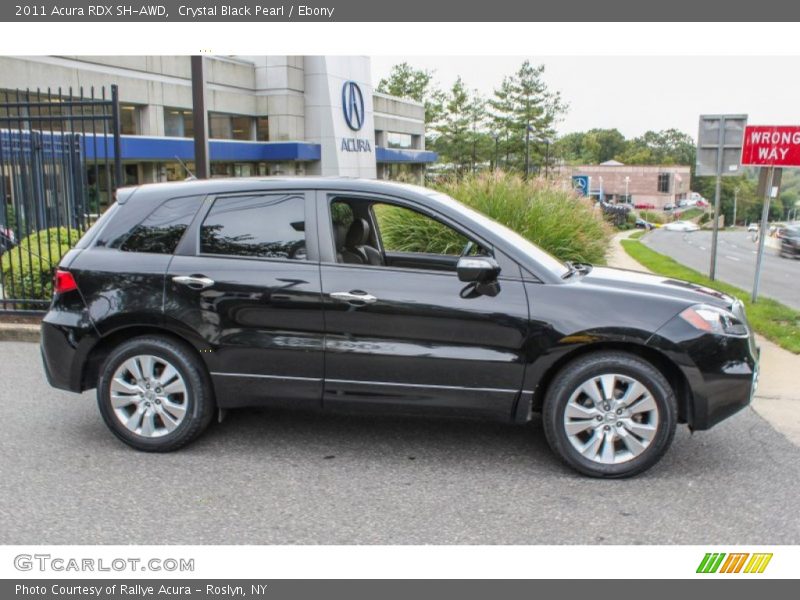 Crystal Black Pearl / Ebony 2011 Acura RDX SH-AWD