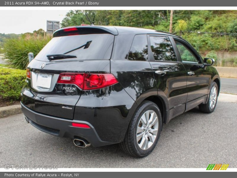Crystal Black Pearl / Ebony 2011 Acura RDX SH-AWD