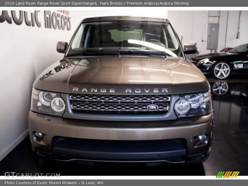 Nara Bronze / Premium Arabica/Arabica Stitching 2010 Land Rover Range Rover Sport Supercharged