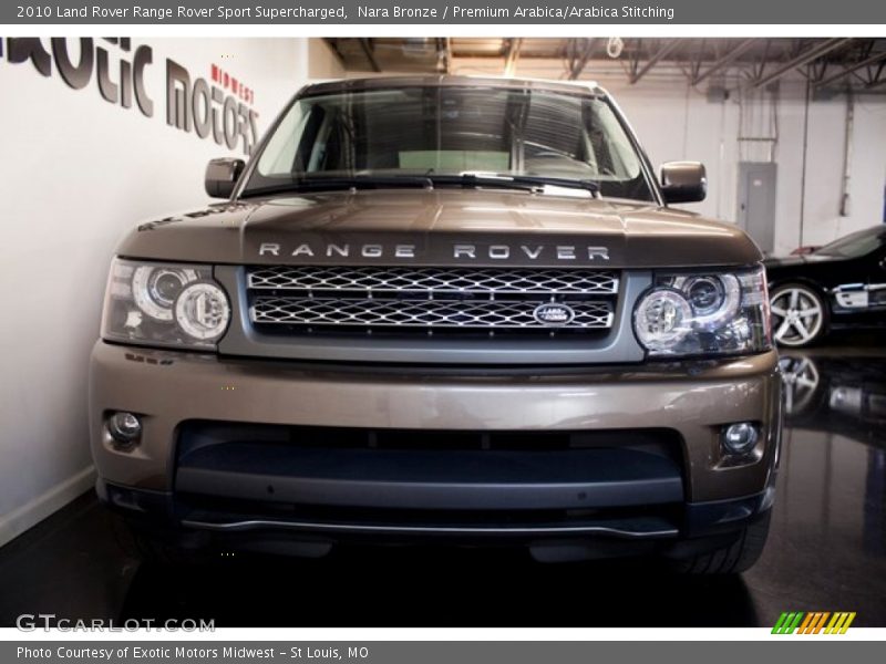 Nara Bronze / Premium Arabica/Arabica Stitching 2010 Land Rover Range Rover Sport Supercharged