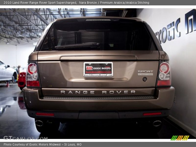 Nara Bronze / Premium Arabica/Arabica Stitching 2010 Land Rover Range Rover Sport Supercharged