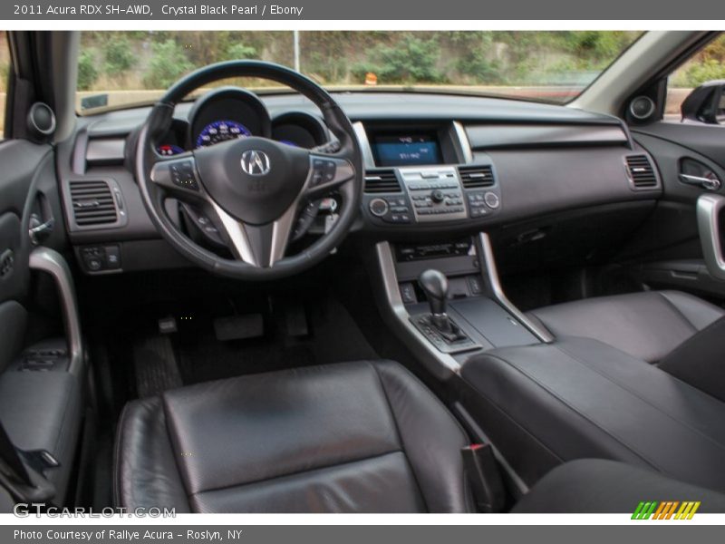 Crystal Black Pearl / Ebony 2011 Acura RDX SH-AWD
