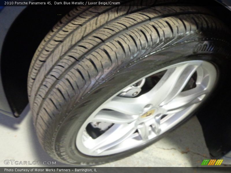 Dark Blue Metallic / Luxor Beige/Cream 2010 Porsche Panamera 4S