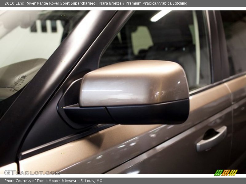 Nara Bronze / Premium Arabica/Arabica Stitching 2010 Land Rover Range Rover Sport Supercharged